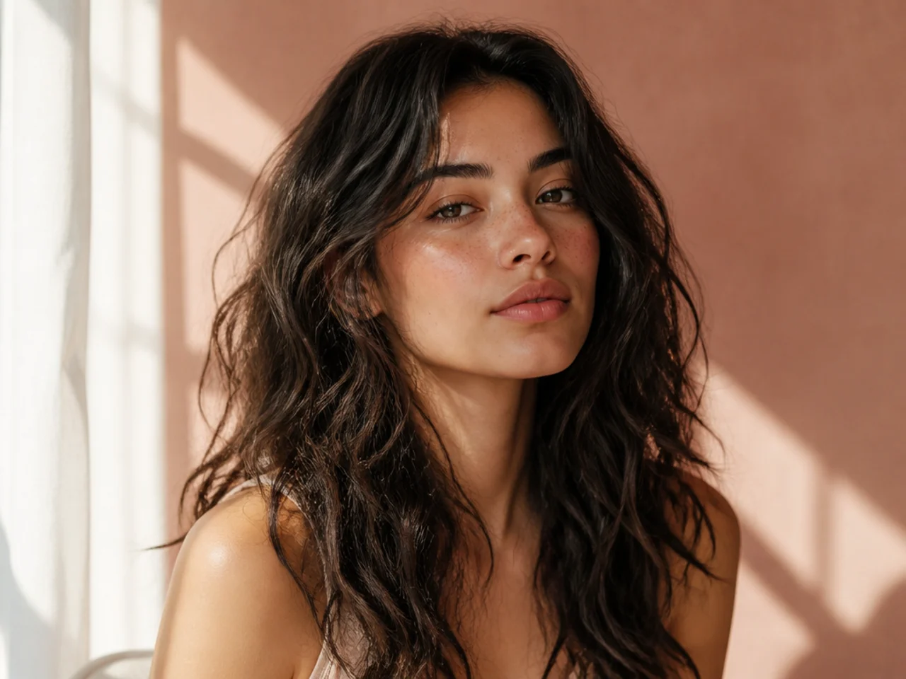 2A hair after two weeks without product