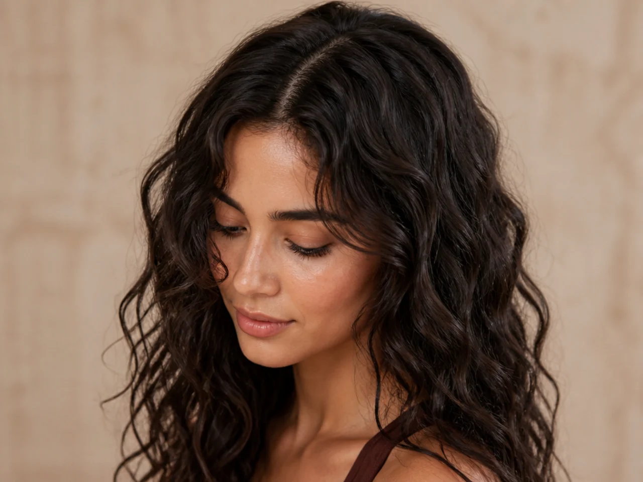 A clean scalp with no product build-up