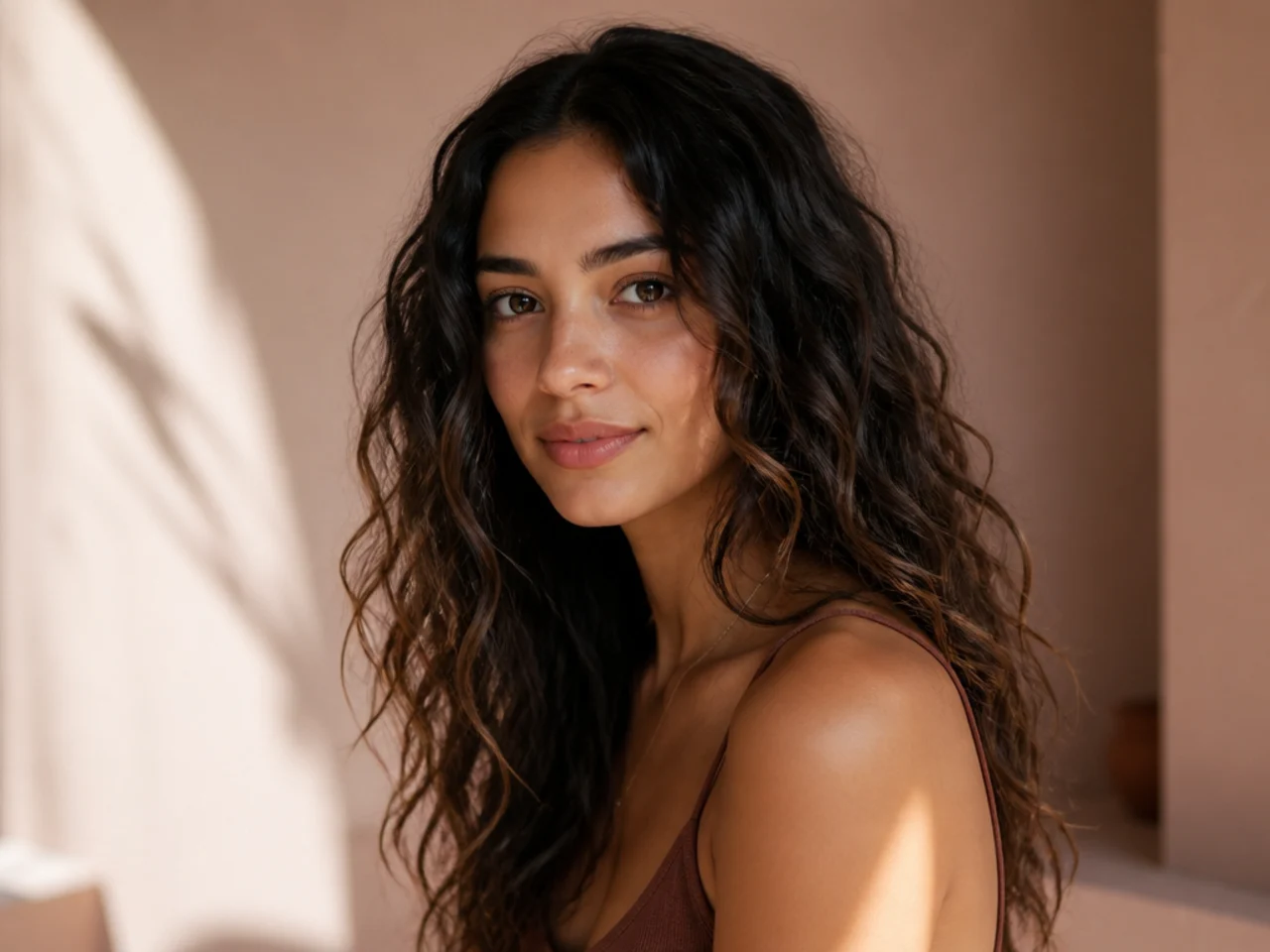 A conditioner-only wavy routine
