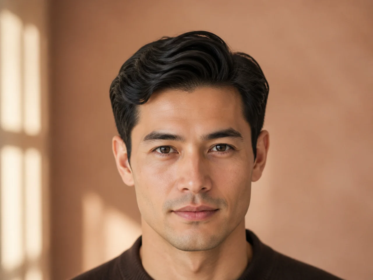 A fine wavy ivy league haircut