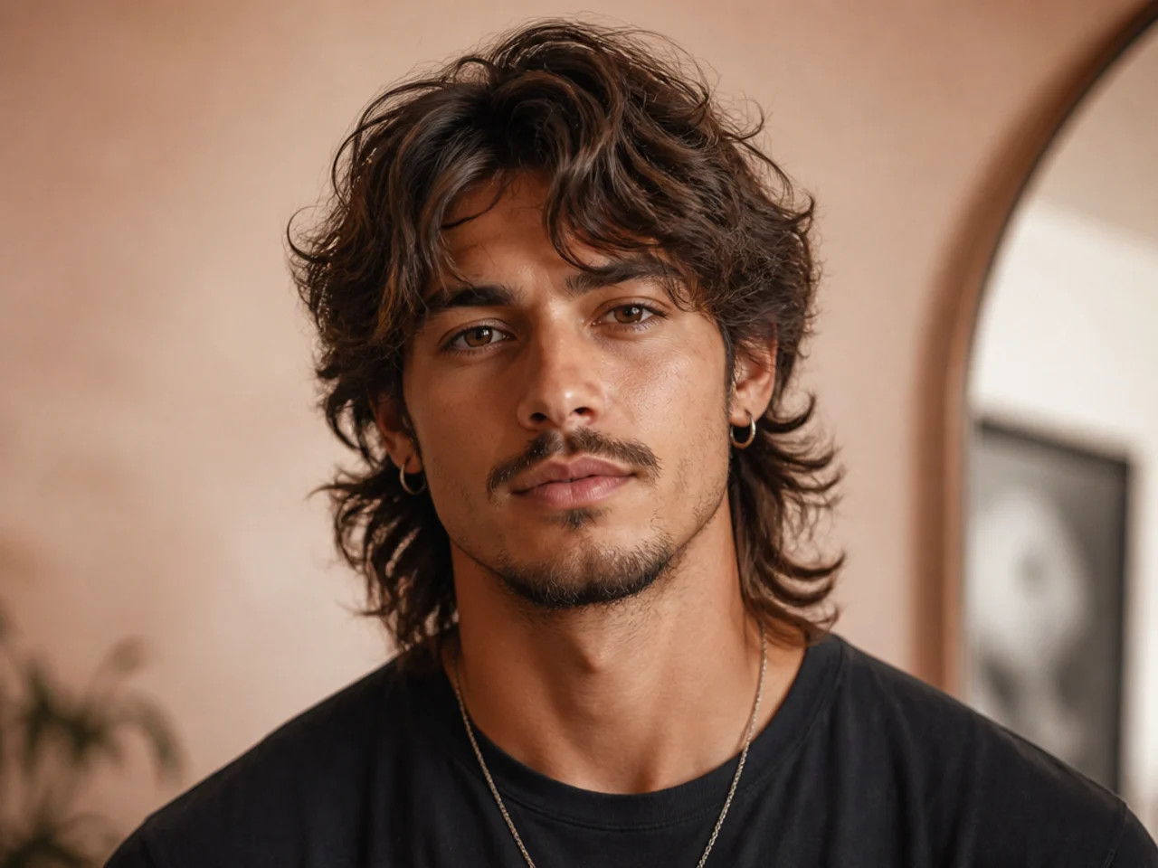 20 Wavy Wolf Cut Haircuts for Men