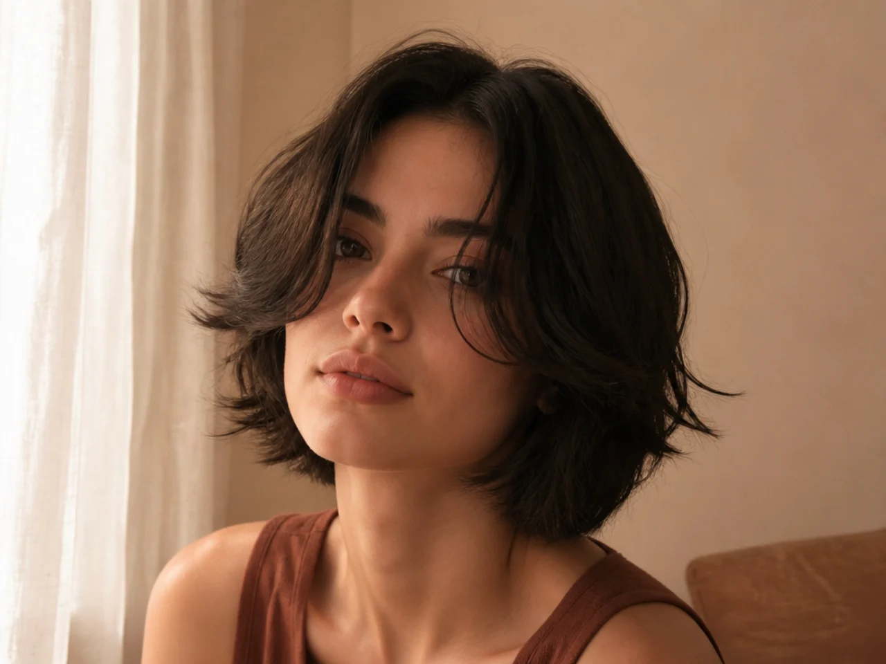 20 Short Wolf Cuts With Bangs For Fine Hair