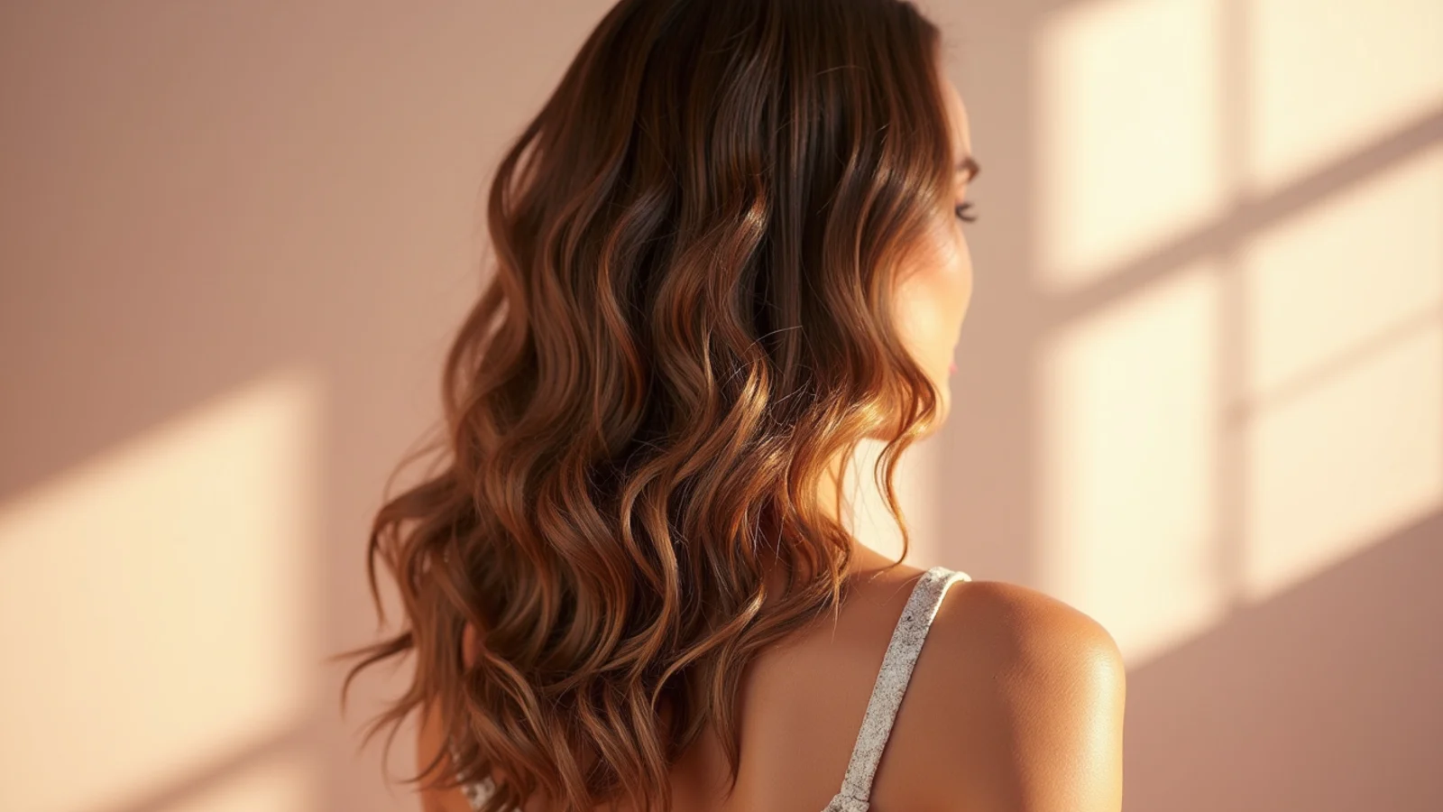 Product being raked through hair that is visibly dripping wet