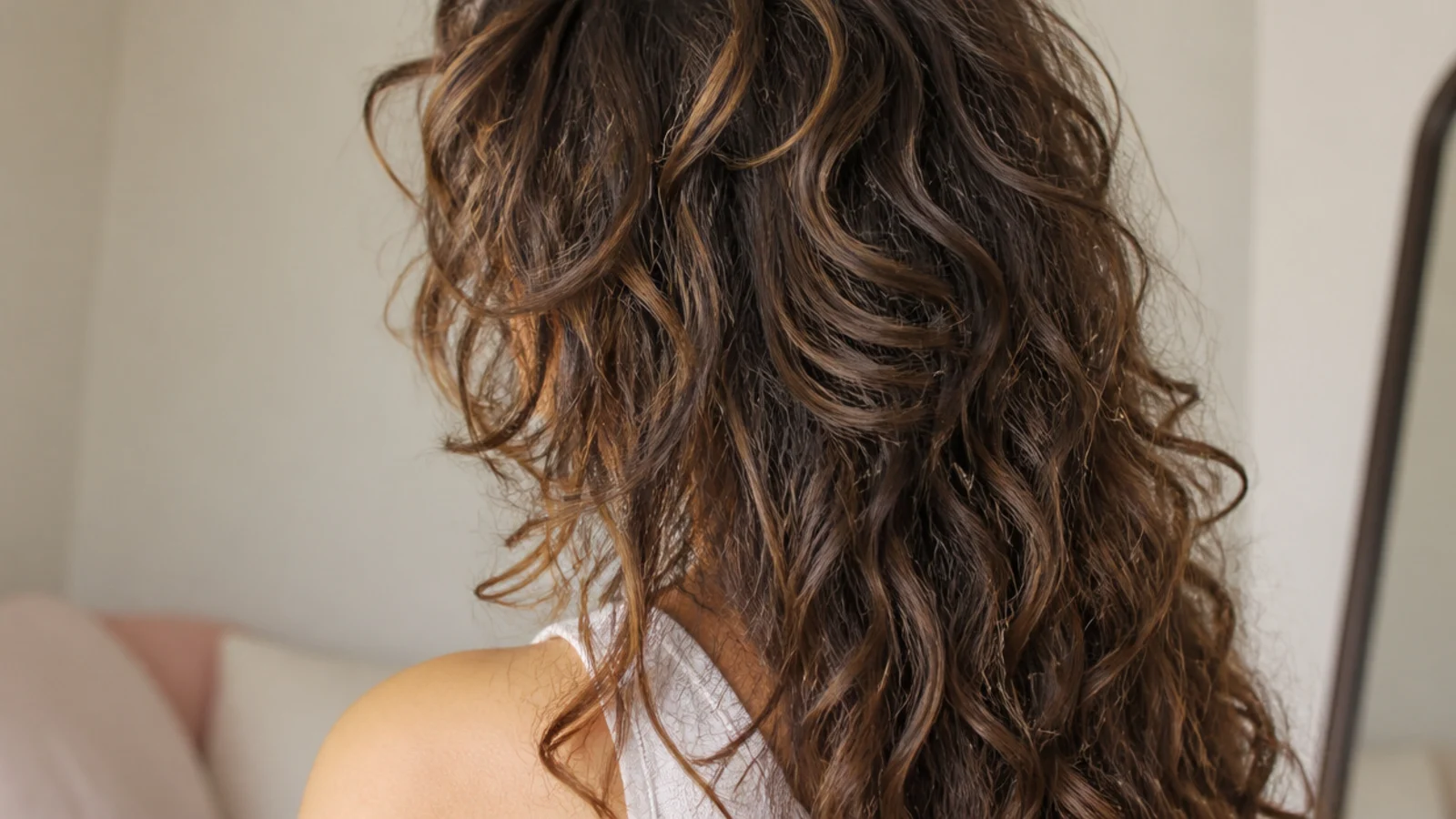 A butterfly cut with shorter face framing layers over long lengths