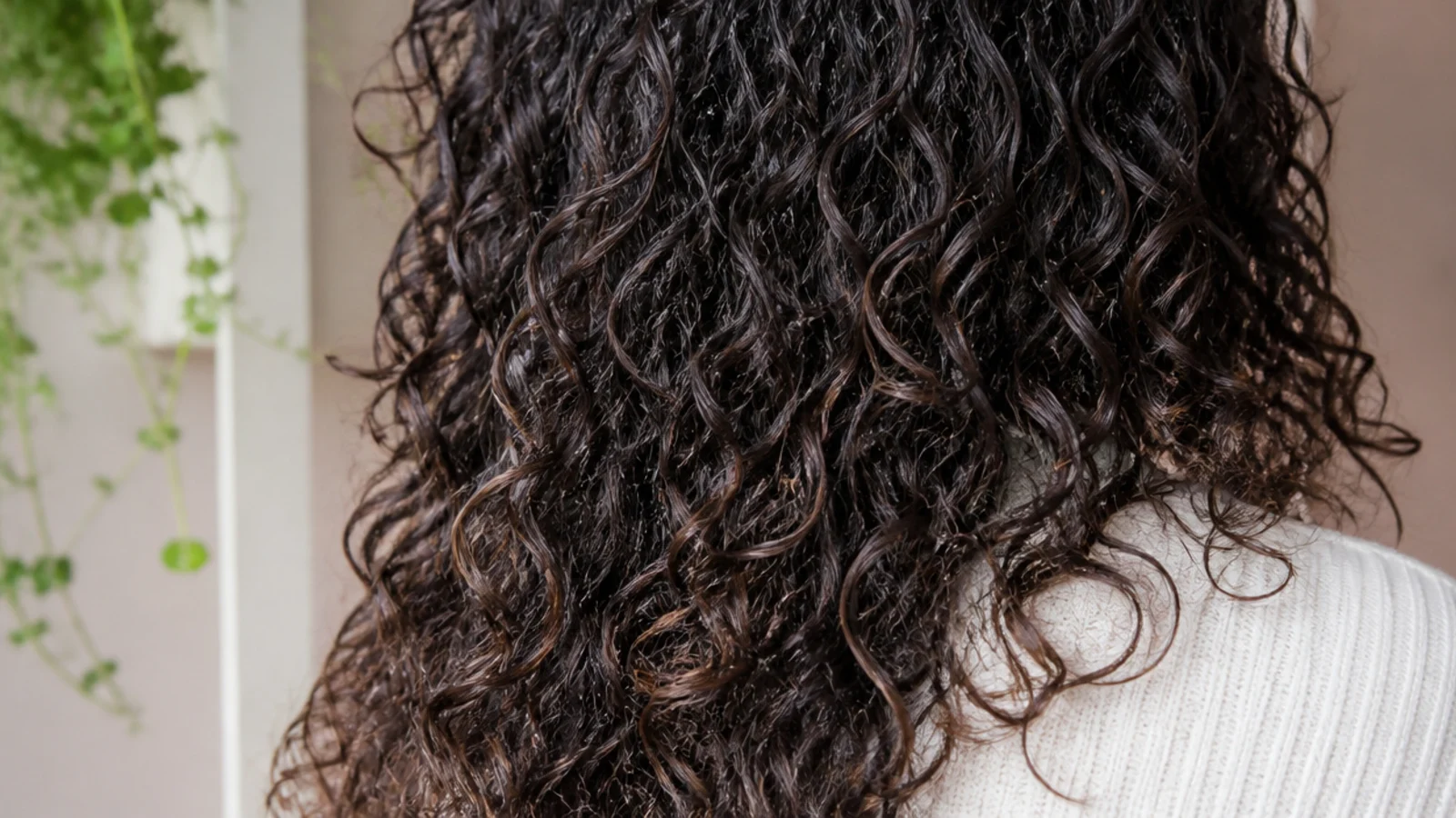 Long curls with tapered ends coiling cleanly at the bottom