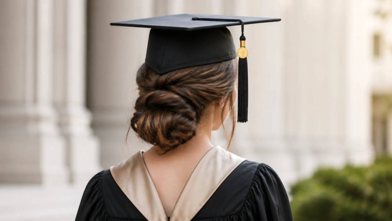 15 Graduation Cap Hairstyles and How to Pin Them