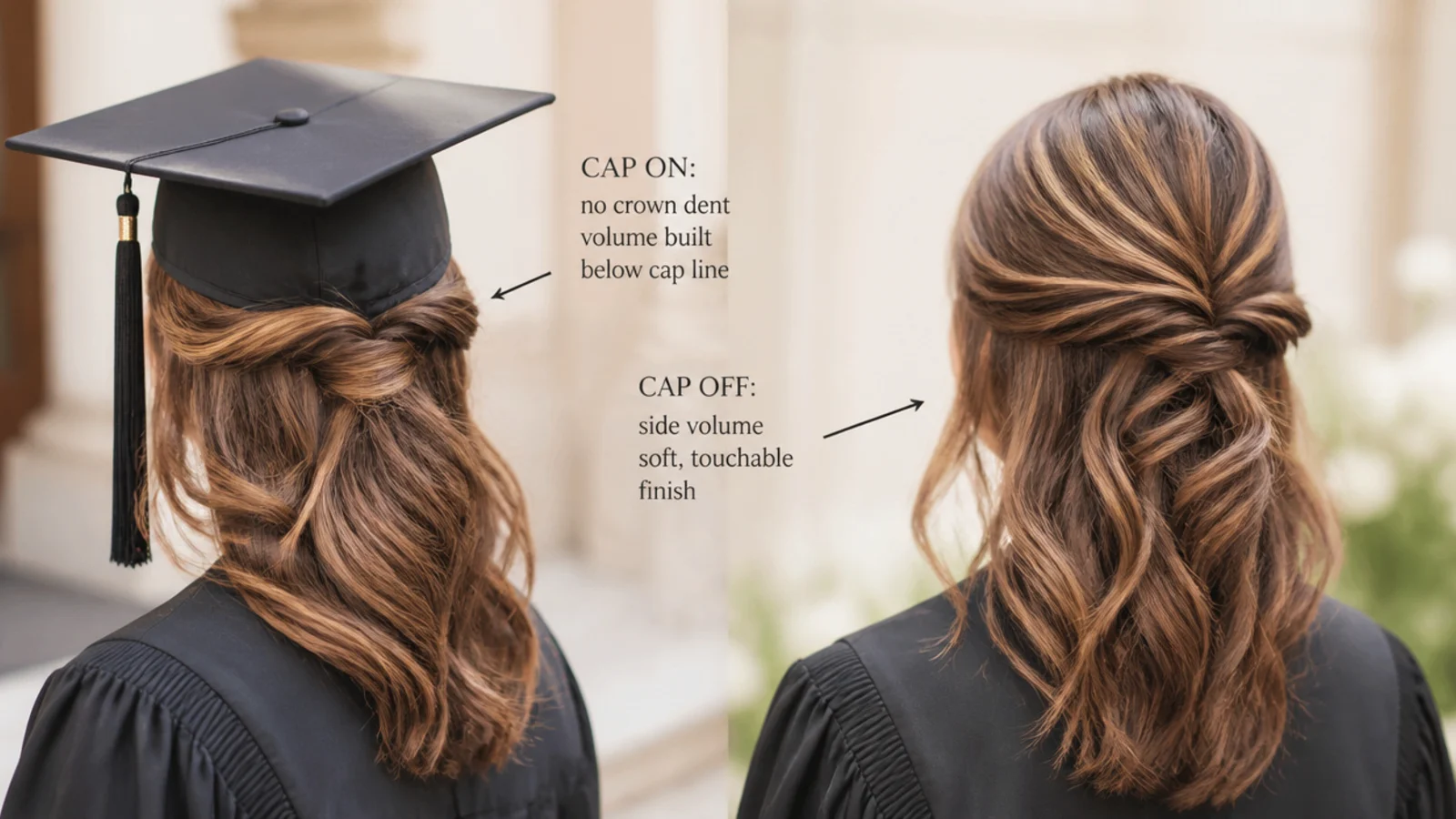 The same style photographed with the cap on and immediately after removing it