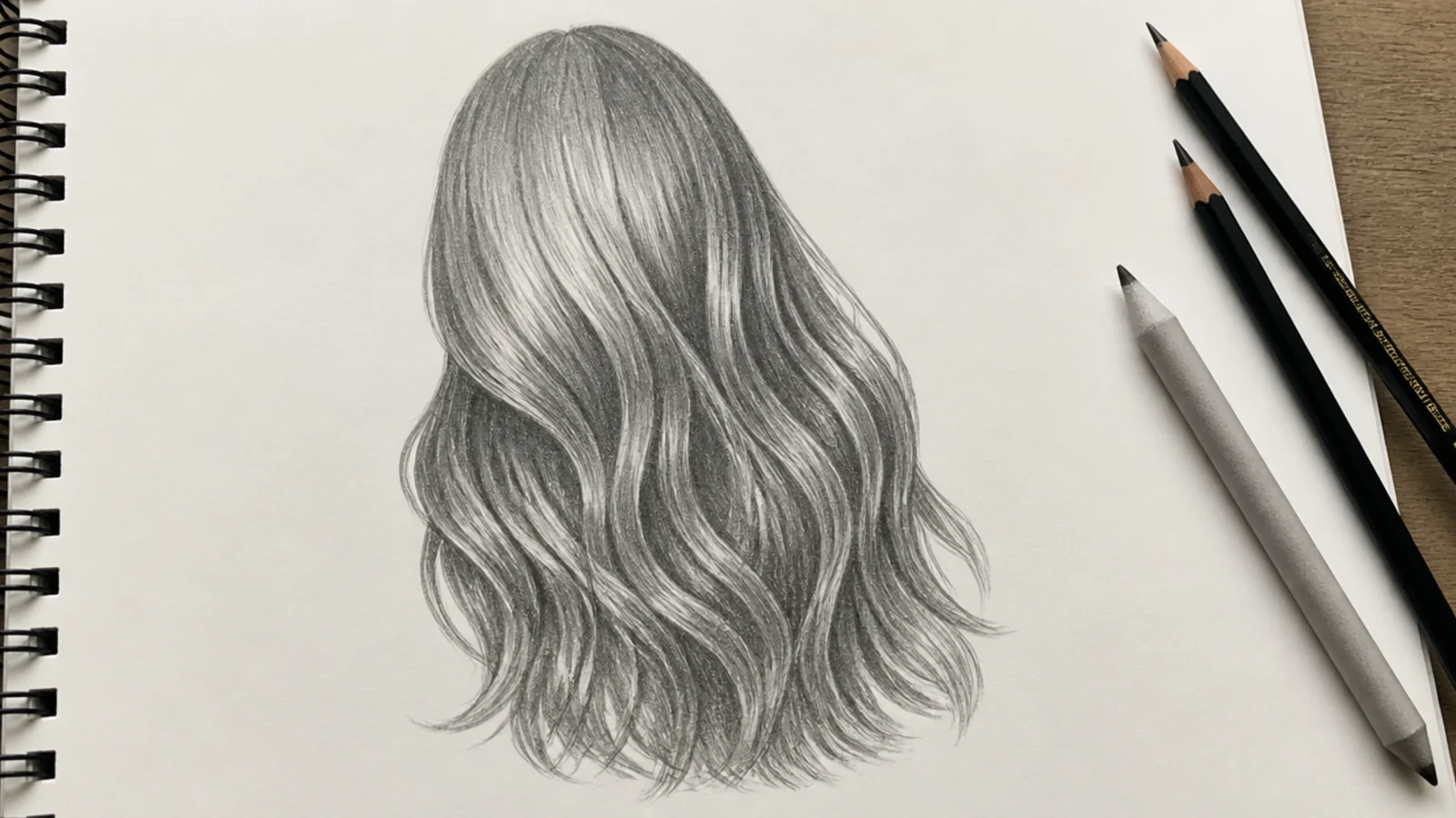 15 Female Hair Sketch Ideas to Draw