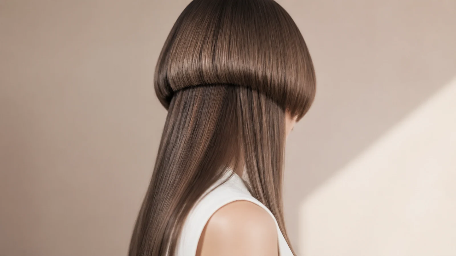 The short layer curved under into a rounded dome shape