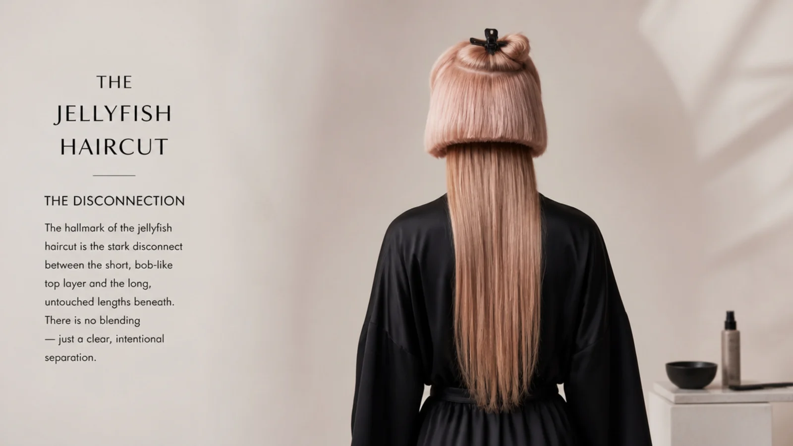 A smoothed upper layer above visibly textured lengths