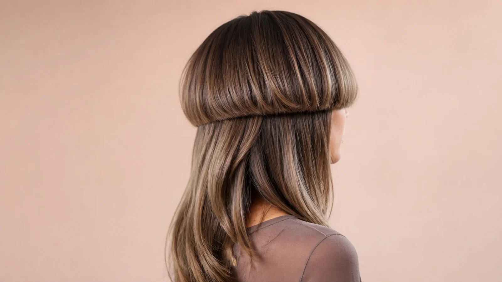 A step that is blended at the back and sharp at the sides