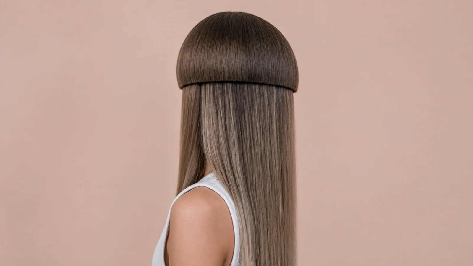 A perfectly level rounded short layer with a hard lower edge