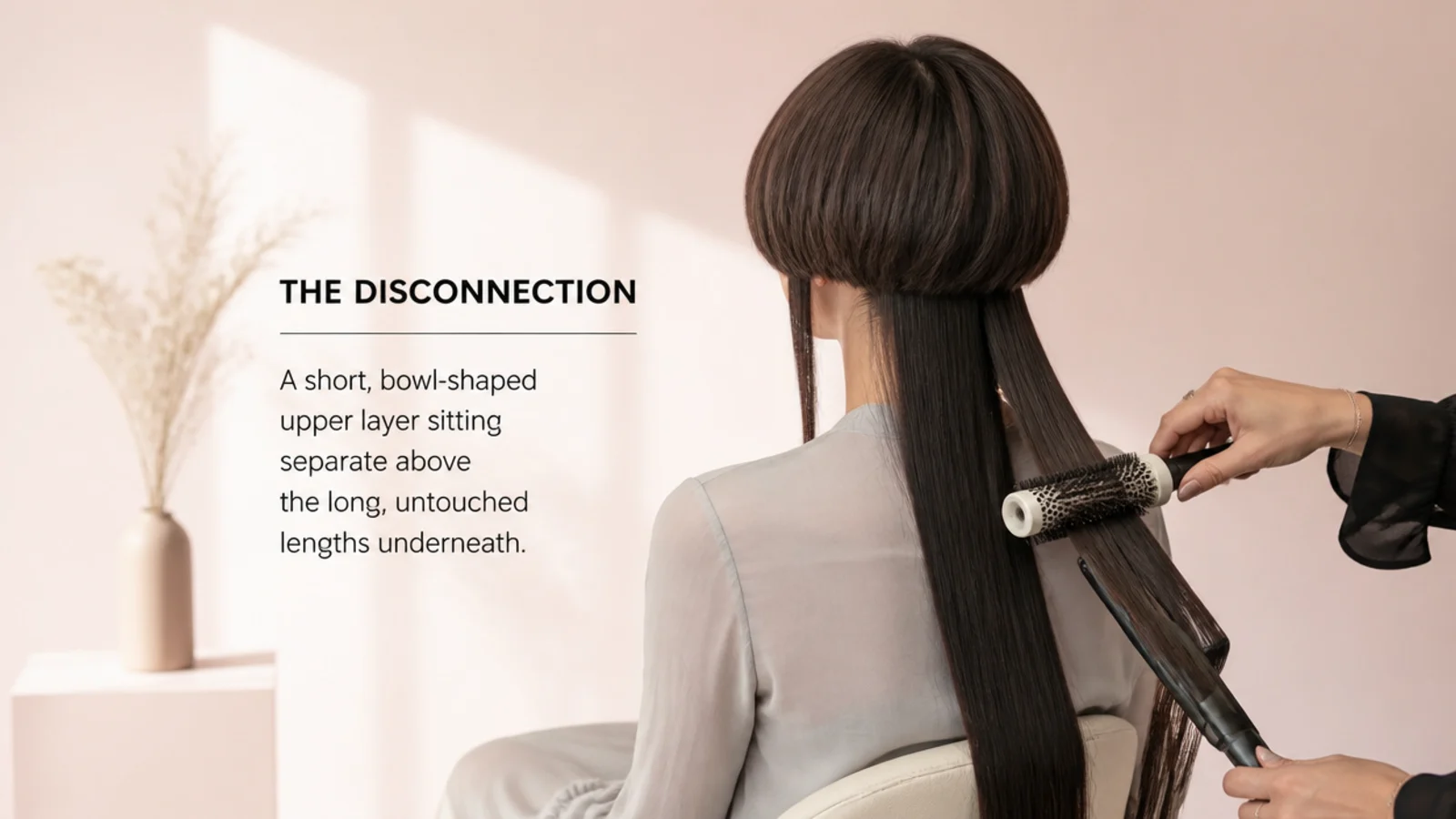 Profile of a smooth bell drying over flat lengths