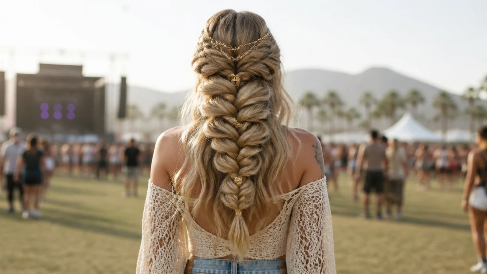 20 Festival Mermaid Braids That Survive Three Days