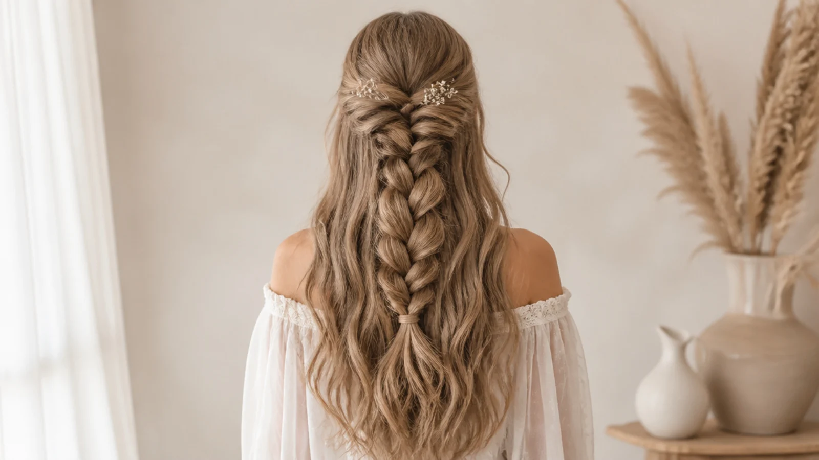 20 Half Up Mermaid Braids That Stay Wide All Day