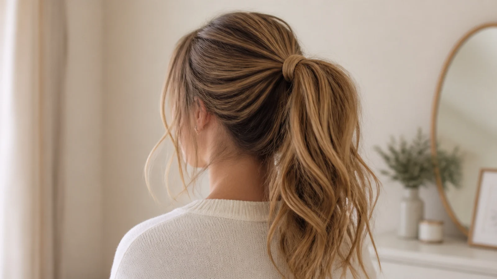 15 Easy Messy Ponytail Ideas for School