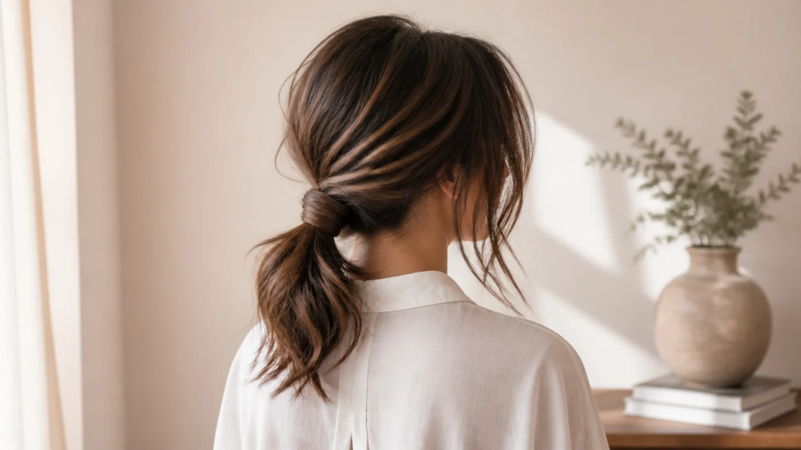 20 Messy Ponytail Ideas for Busy Days