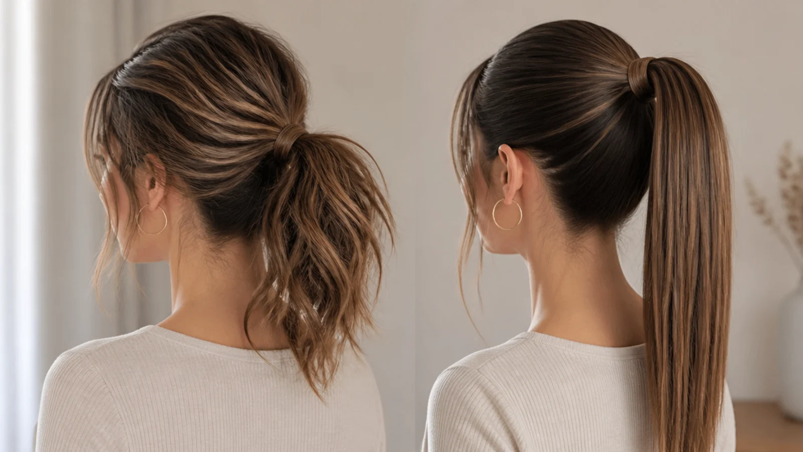 15 Messy vs Sleek Ponytail Situations and Which Wins