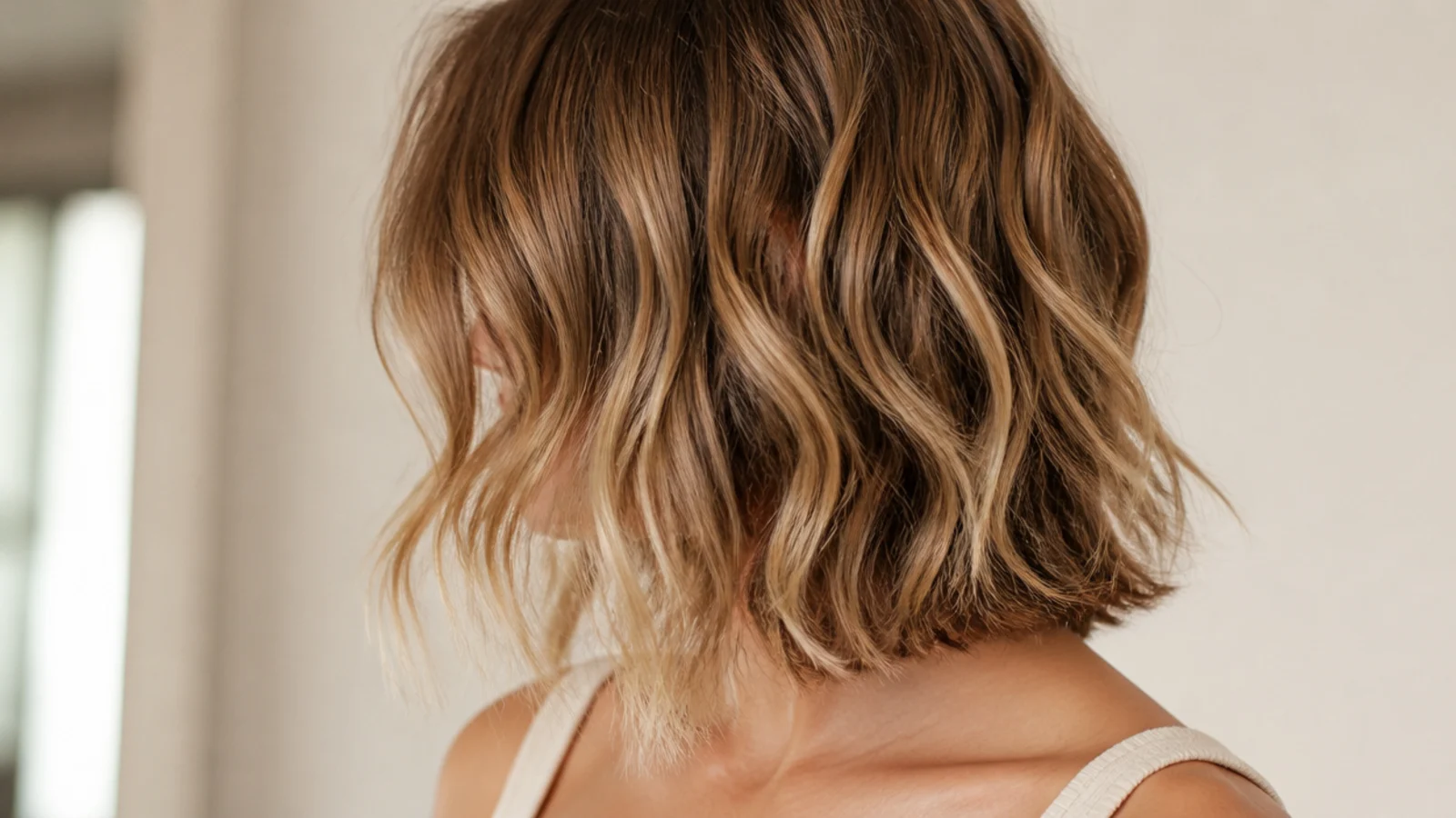 Loose S shaped waves with layered broken ends