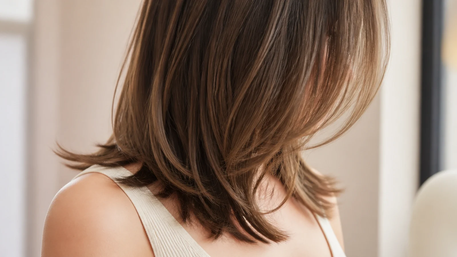 Fine hair with framing hidden beneath an intact outline