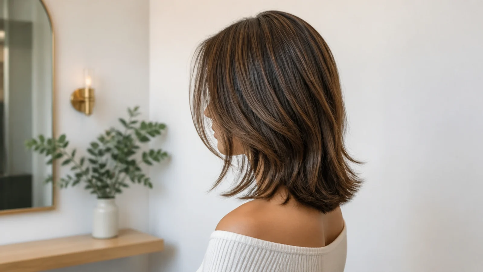 15 Face Framing Mid Length Haircut Ideas