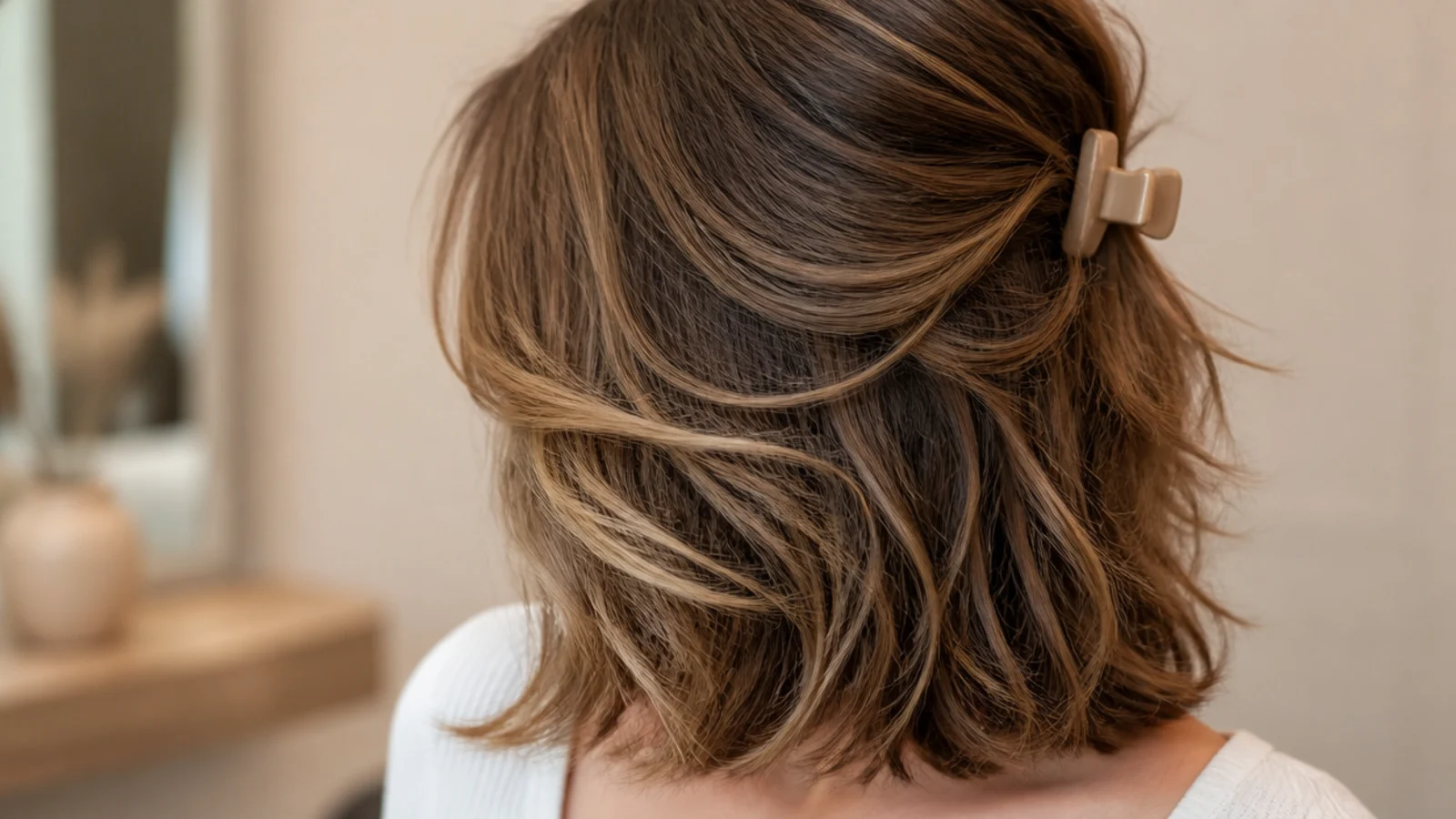 Third day textured hair with lived in separation and grip
