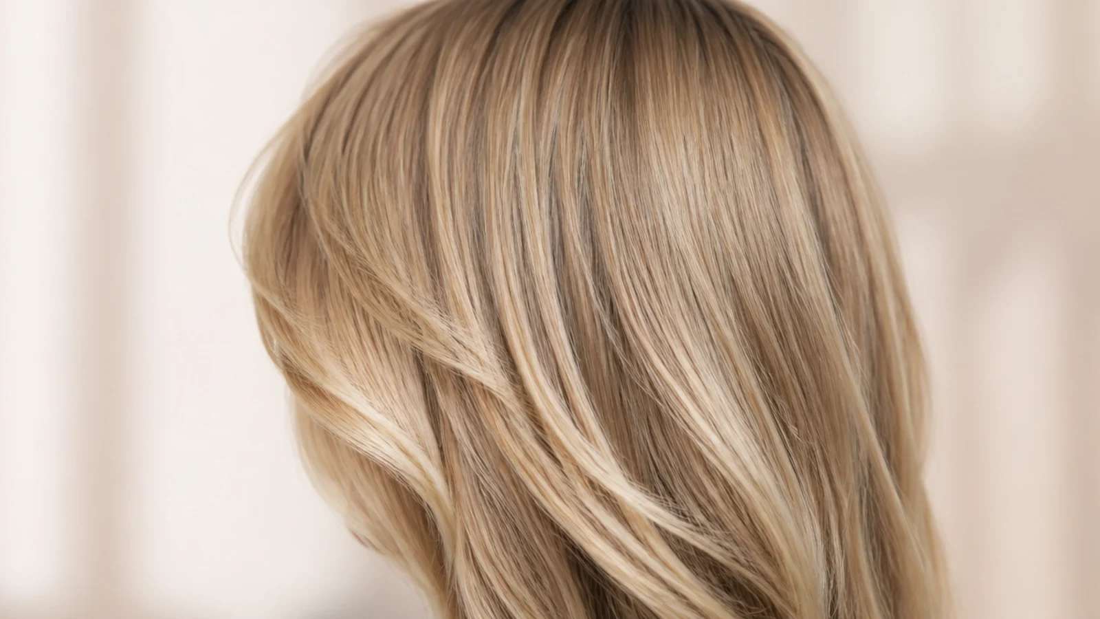 A grown out fringe reaching the cheekbones and swept to the sides