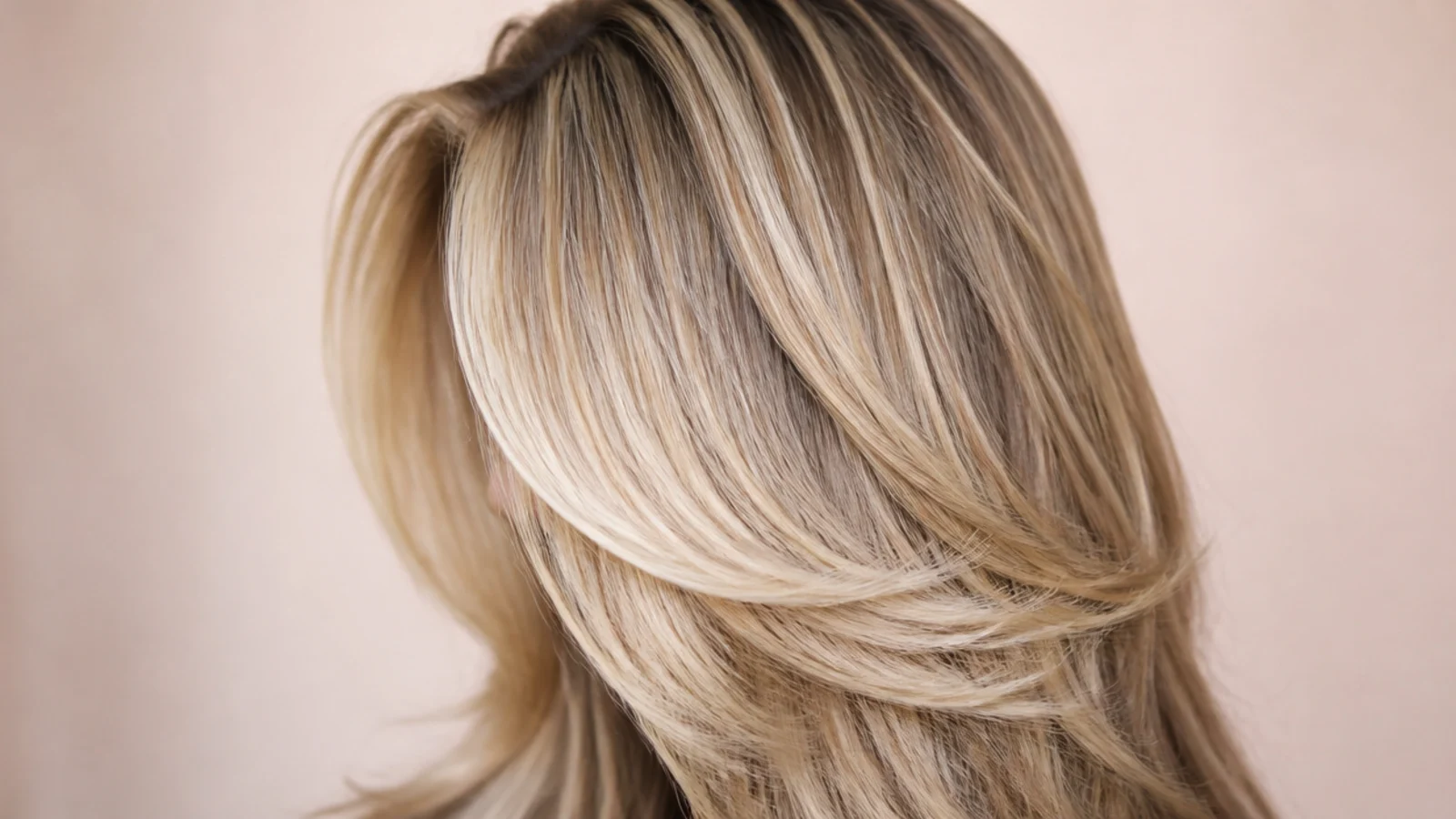 A long soft fringe over a low hairline sitting close to the brow