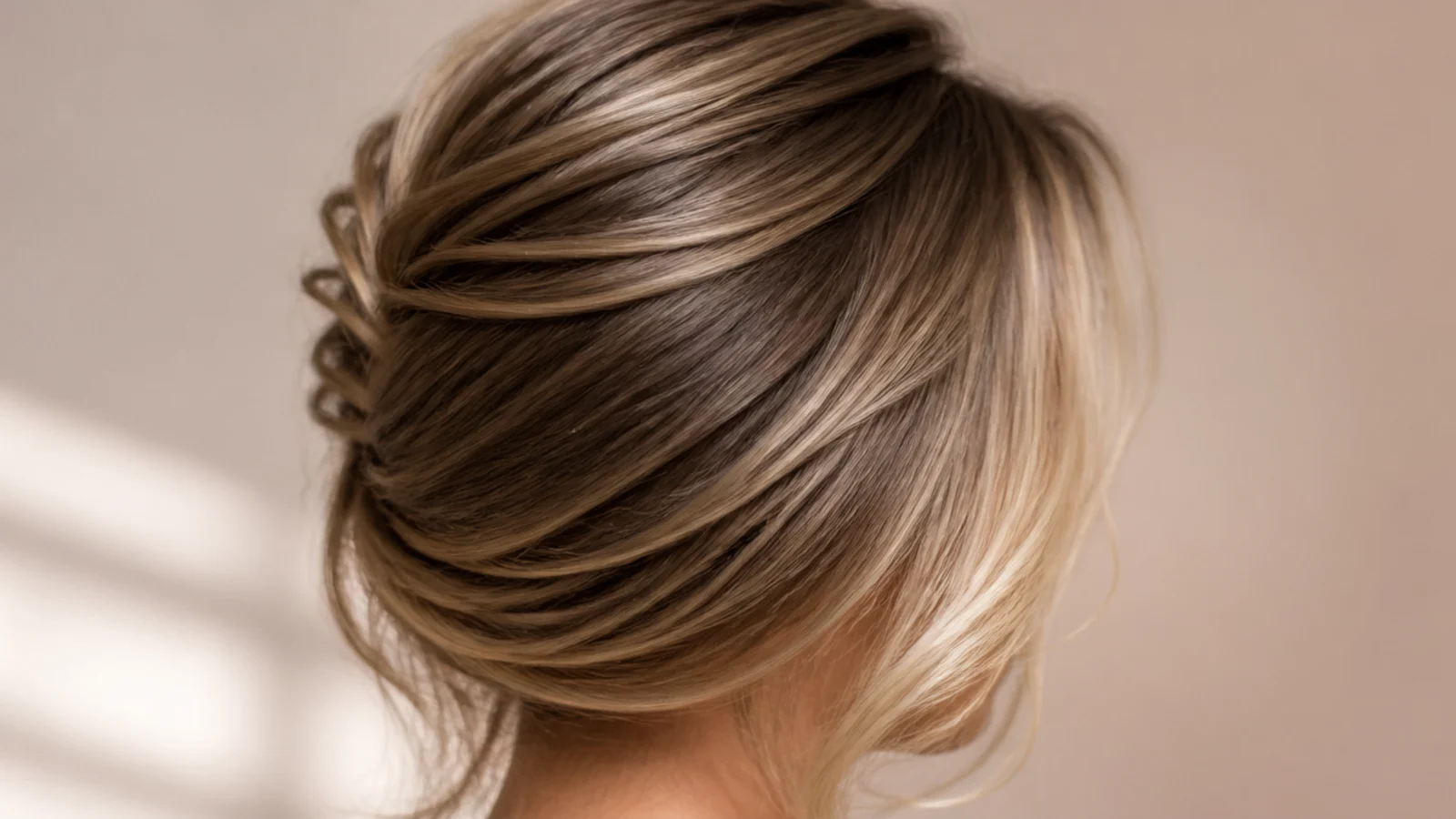 Lightened front sections against a deeper base at the parting
