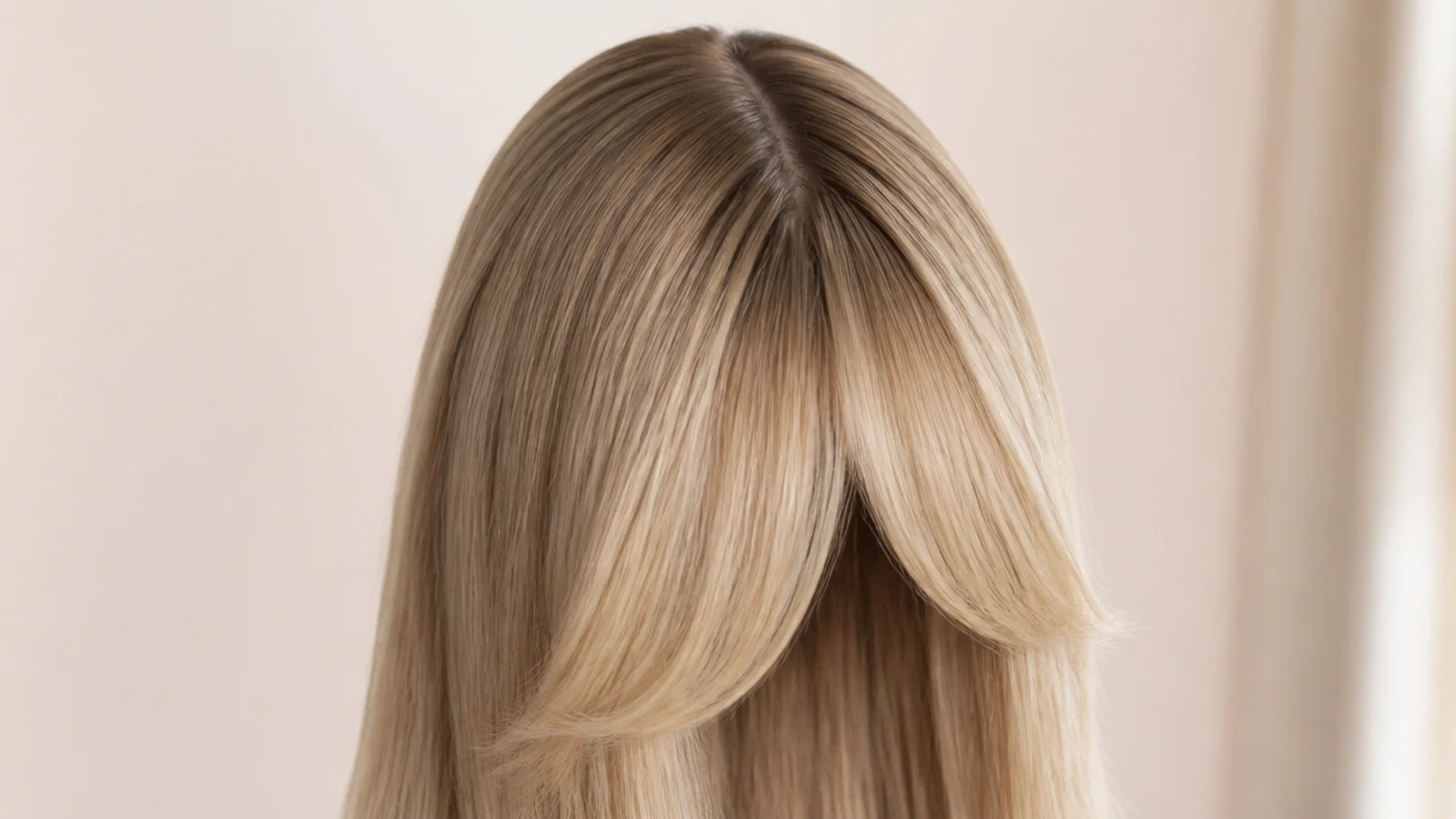 A flat iron drawn slowly down a smooth straight section