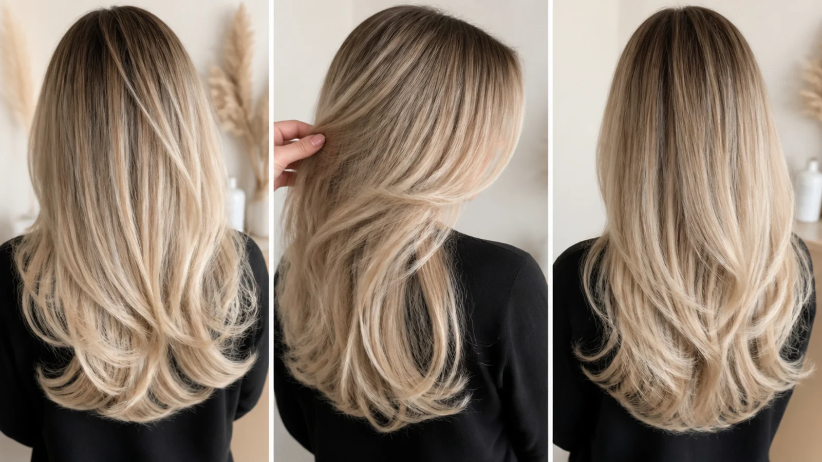 Natural depth at the roots blending into slightly lighter mid lengths