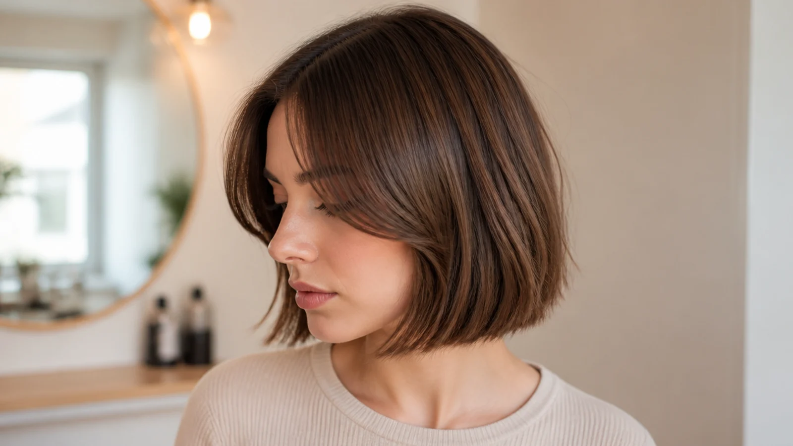 15 Short Curtain Bangs Bob Ideas and How Short to Go