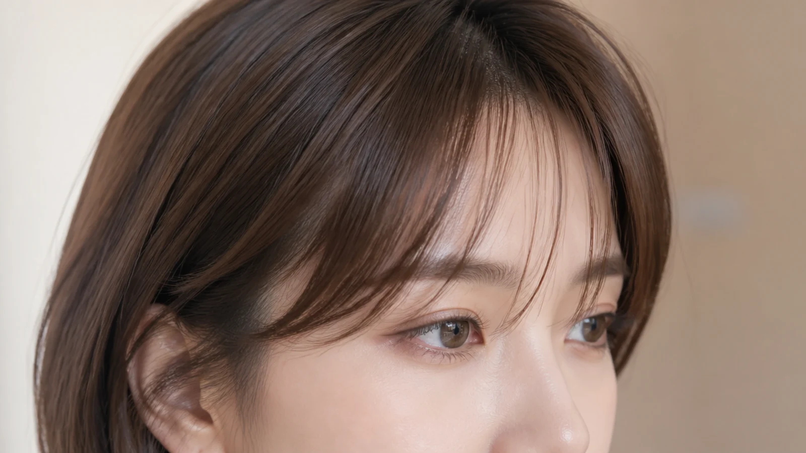 A wispy see-through fringe with skin visible between the strands