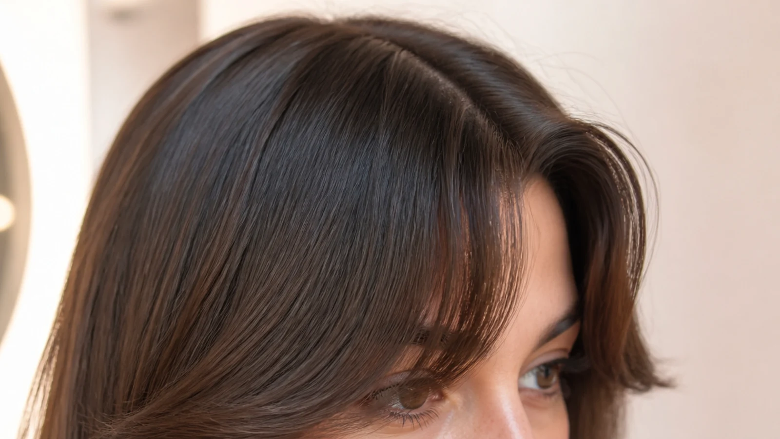 A fringe lifting and expanding in damp air