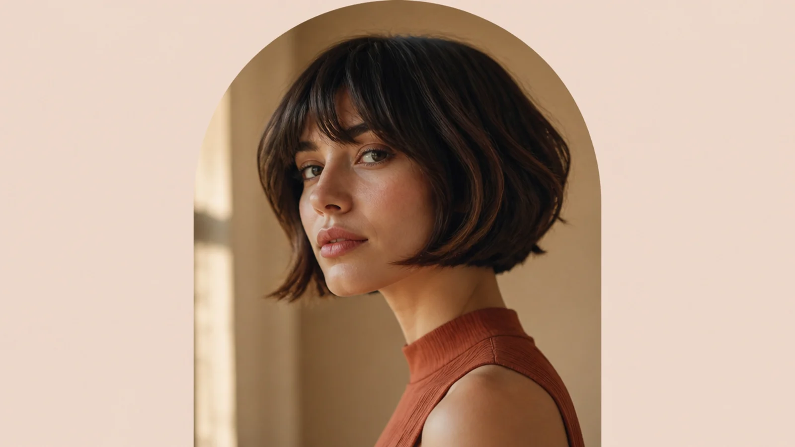 Editorial haircut portrait — barber notes