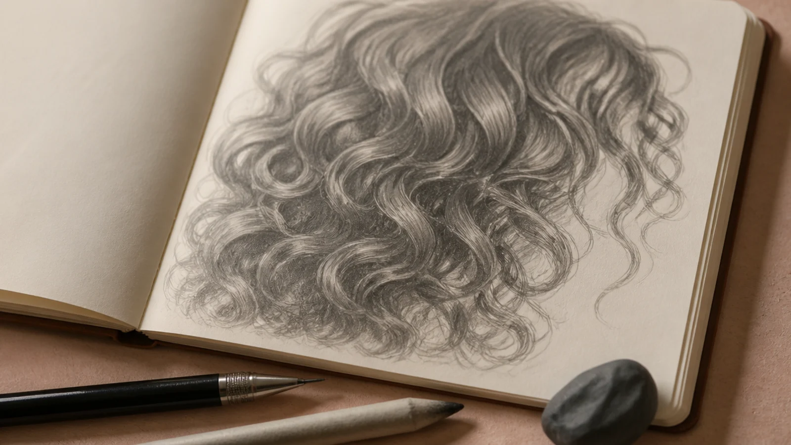 Hair Drawing & Art