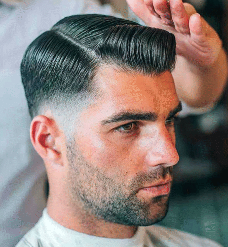 Side Part Fade