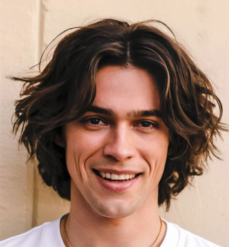 Textured Middle Part Flow