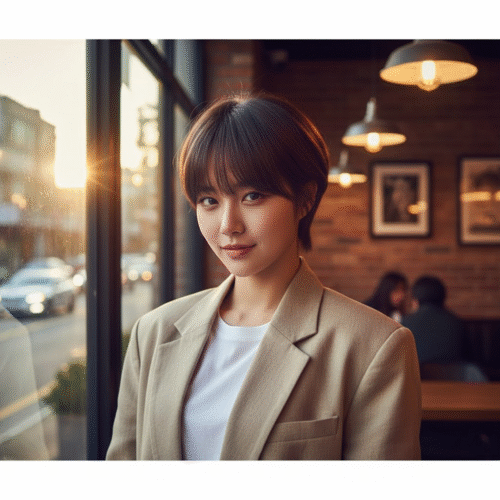 Korean Boyish Haircut