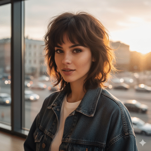 Boyish Wolf Cut