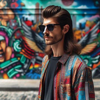 Modern Mullet Haircut Men Gallery