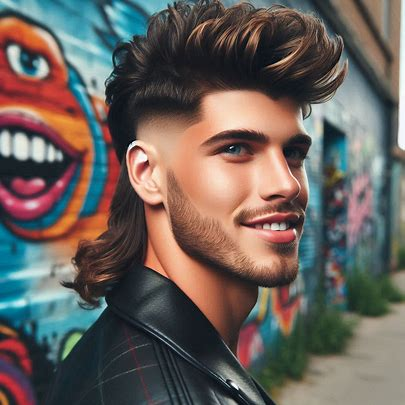 Modern Mullet Haircut Men Gallery