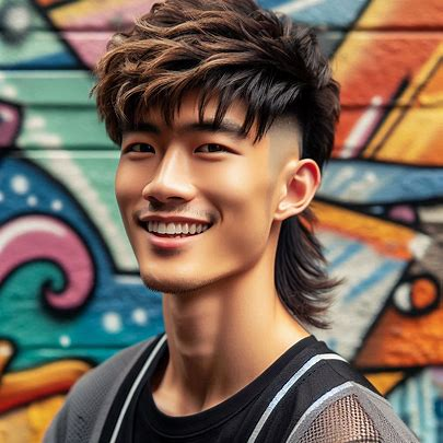 Modern Mullet Haircut Men Gallery