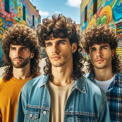 Modern Mullet Haircut Men Gallery
