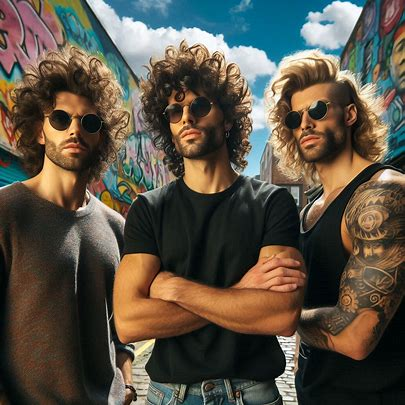 Modern Mullet Haircut Men Gallery