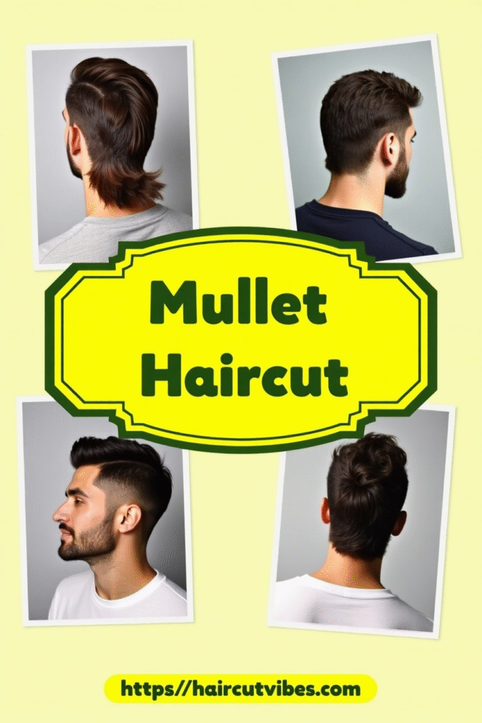 25 Modern Mullet Haircut Men and How To Get The Look