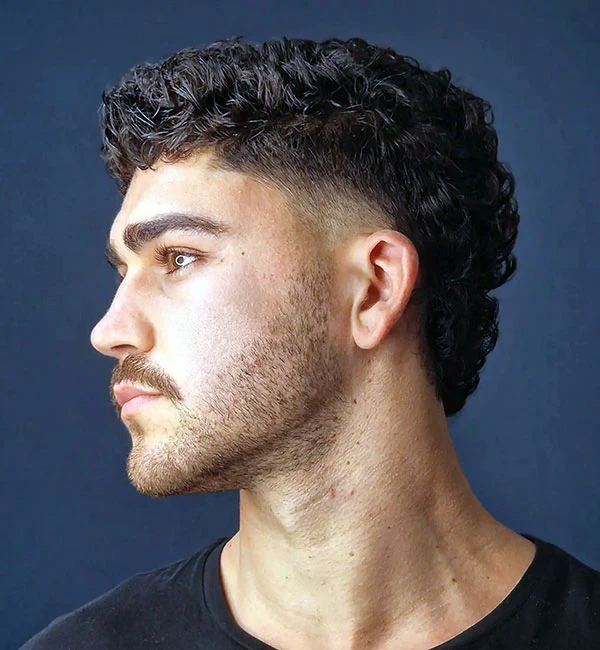 Temp Fade Mullet