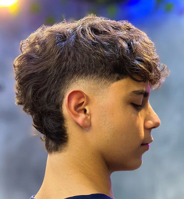 Messy Mullet with Texture