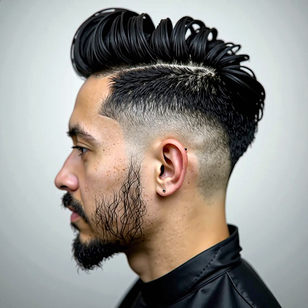 7. Drop Fade Edgar