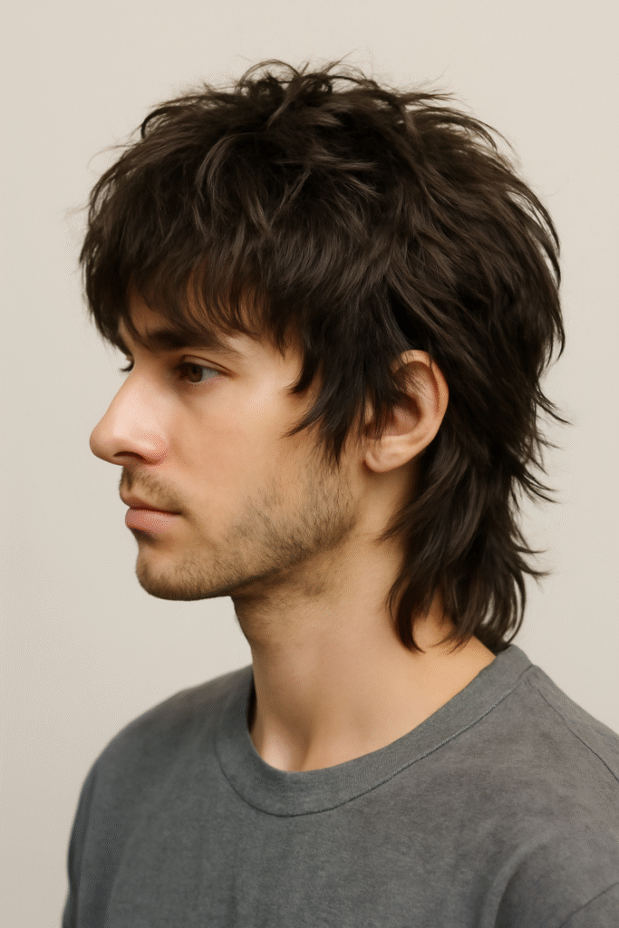 5. Textured Wolf Cut